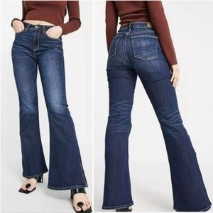 American Eagle Next Level Super High Rise Flare Jeans